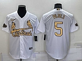 St Louis Cardinals #5 Albert Pujols White 2022 All Star Stitched Cool Base Nike Jersey,baseball caps,new era cap wholesale,wholesale hats
